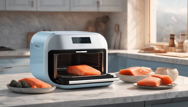 Réussir la cuisson du saumon surgelés au air fryer
