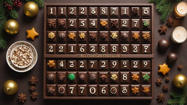 Les délices du calendrier avent chocolat : un festin quotidien